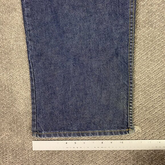 Vintage Y2K Gap Super Wide Leg Jeans Men's Women's 30 x 33 Baggy Skater Grunge - Picture 13 of 15